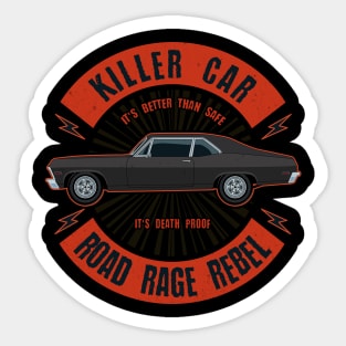 Killer Car Classic Sticker